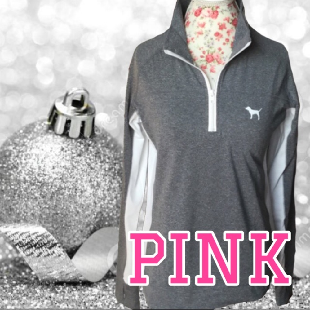 🆕PINK ultimate Half zip